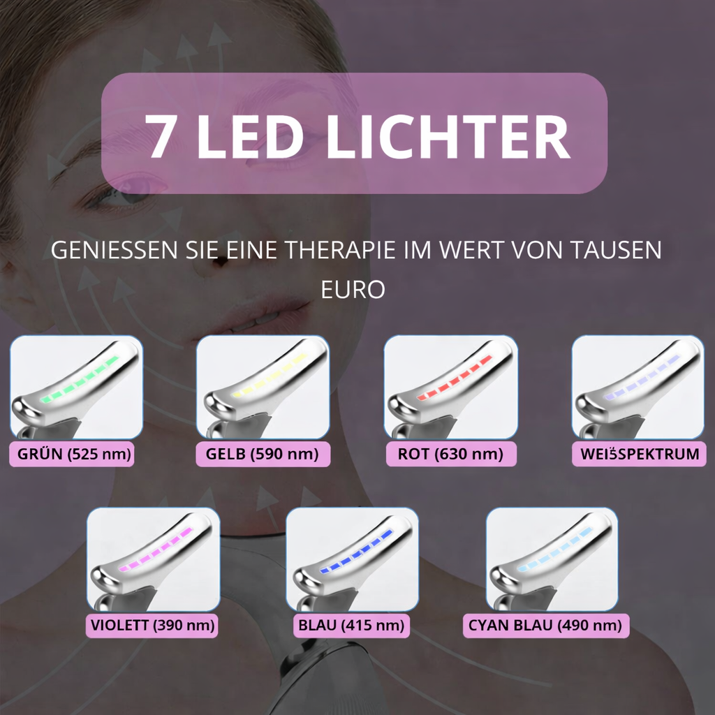 Straffendes LED-Gesichtsmassagegerät