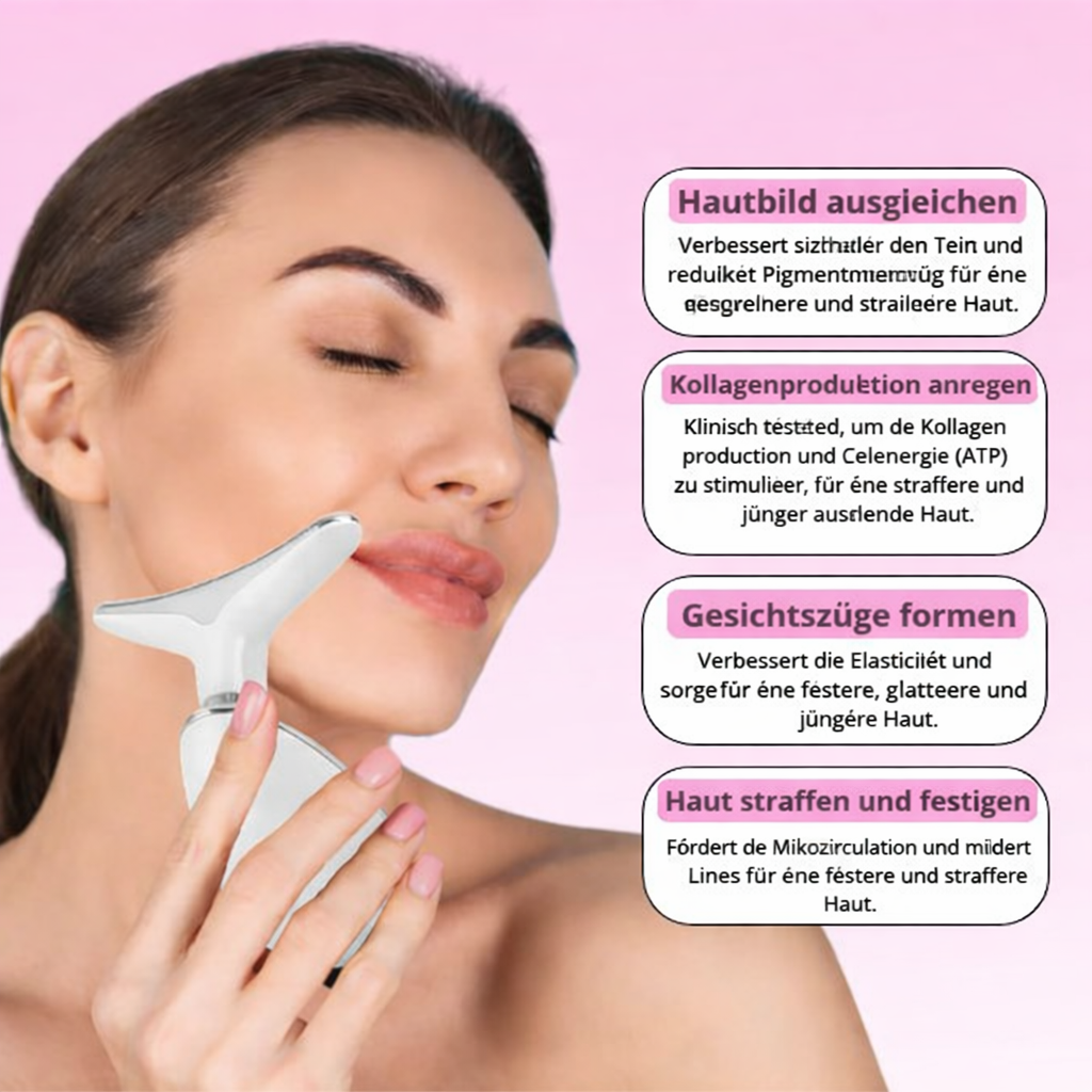 Straffendes LED-Gesichtsmassagegerät